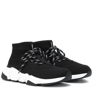 *NEW* Balenciaga Lace-up Knit Speed Trainer